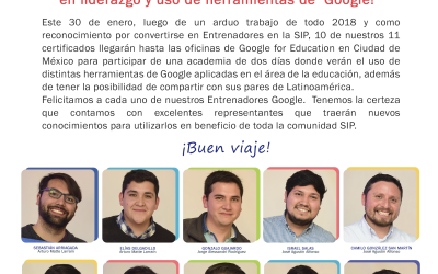 Entrenadores Google de la SIP participarán en academia de capacitación en México