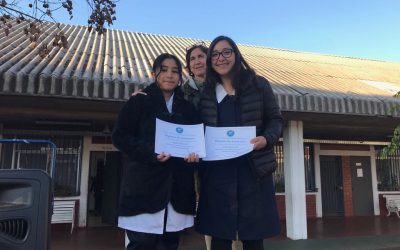 6 básico B curso con mejor asistencia del 2°ciclo