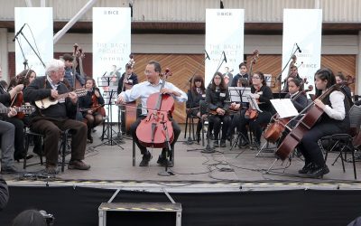 Yo-Yo Ma visitó nuestro colegio
