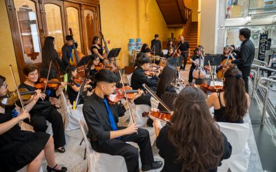 Concierto de Orquesta JAR y Coro Araucaria en Edificio Corporativo de Gasco